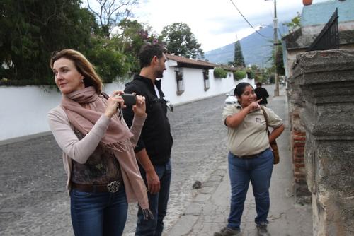 Brenda Strong, la actriz de "Desperate Housewifes", visita Guatemala ... picture pic