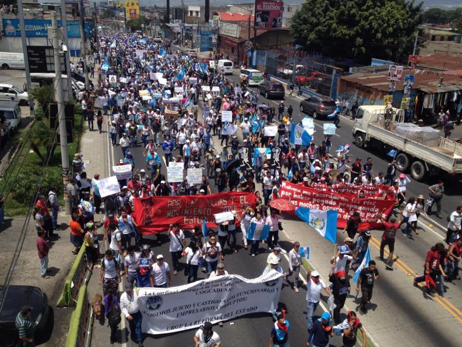 Marcha Pac Fica De Agosto Une A Guatemaltecos Soy