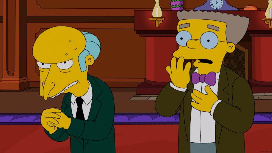 Smithers Confesar Su Amor Al Se Or Burns En Los Simpsons Soy