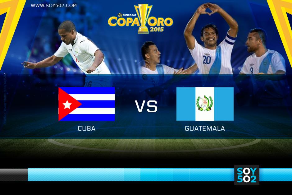 Minuto a minuto CubaGuatemala por la Copa Oro Soy502