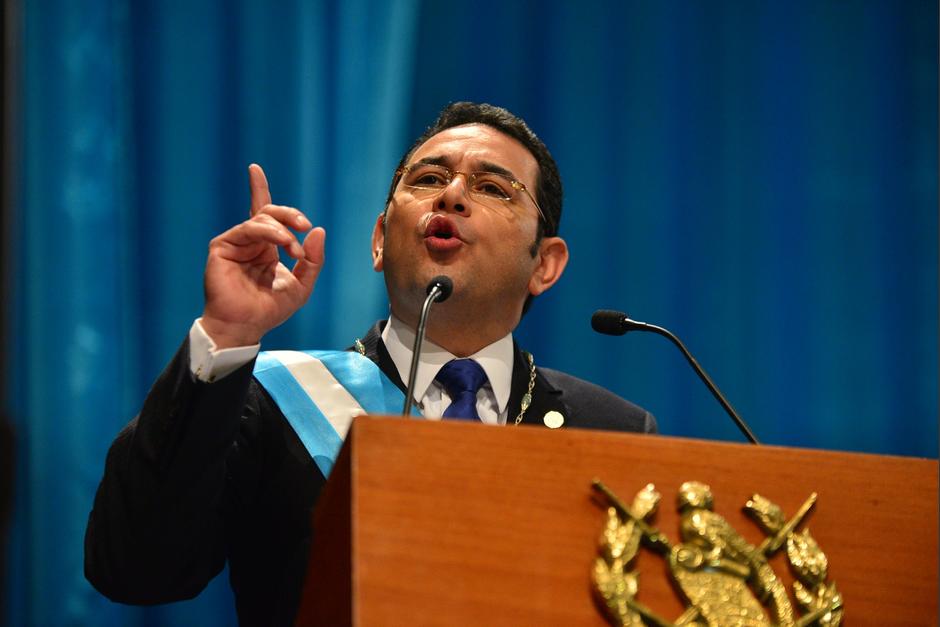 Discurso De Investidura Del Presidente Jimmy Morales Soy502