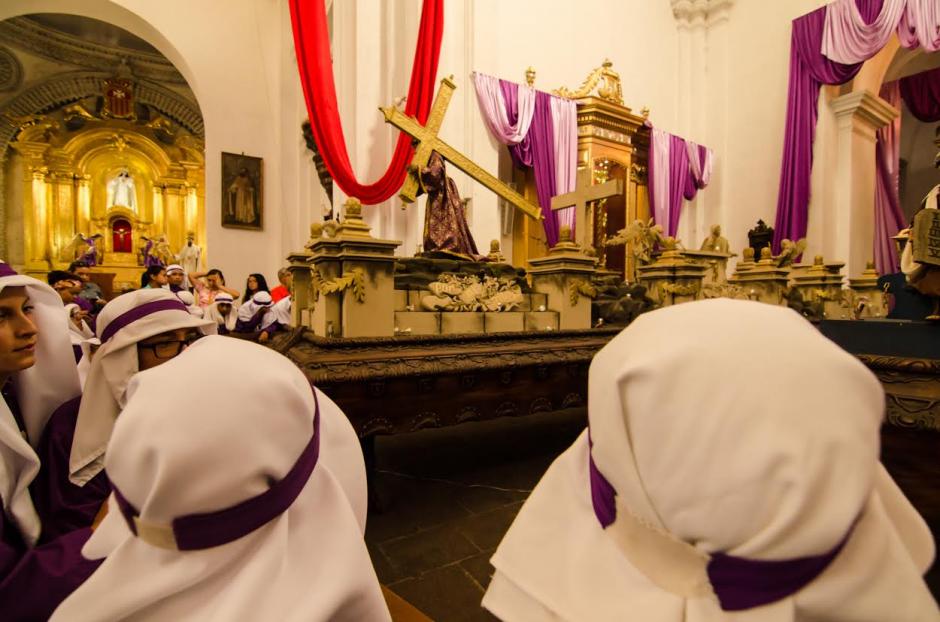 Procesión infantil de Jesús Nazareno de La Merced recorre la Antigua