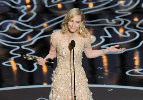 Cate Blanchette culminó una magnífica temporada de premios, ganando el Oscar. (Foto: AFP)
