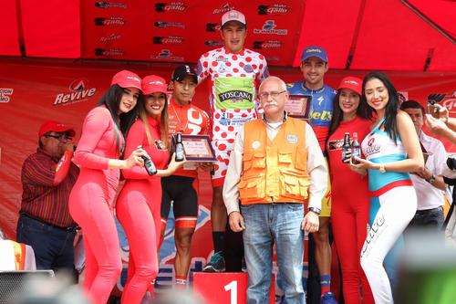 Jefferson Cepeda de Ecuador, el campeón de montaña. (Foto: Alejandro Balán/Soy502)