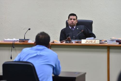 Carlos Guerra Jordán, titular del Juzgado Cuarto de Primera Instancia Penal. (Foto: Jesús Alfonso/Soy502)