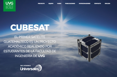 El CubeSat de la UVG. (Foto: UVG)