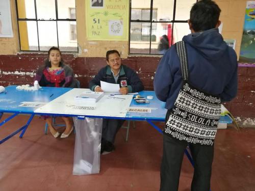 Los guatemaltecos votaron en todo el país. (Foto: Jesús Alfonso/Soy502)