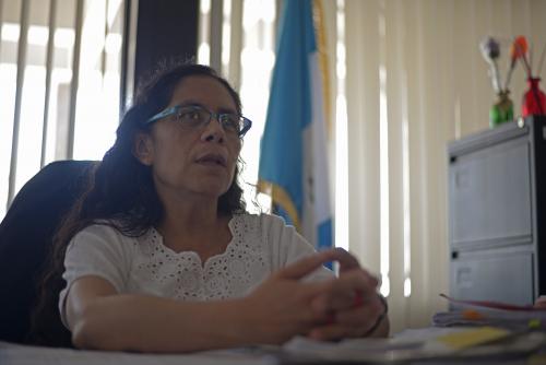 Rosa María López Yuman, jueza de extinción de dominio. (Foto: Wilder López/soy502)