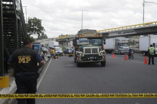 Las extorsiones al transporte colectivo es una de las situaciones que enfrentan los pobladores de Villa Nueva. (Foto: Nuestro Diario) 