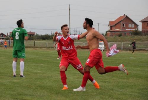 Wilber Pérez ya se estrenó como goleador en el fútbol de Kosovo. (Foto: SC Gjilani)