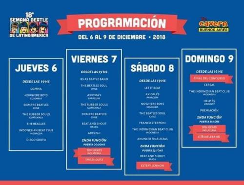 la banda tocará el 6 y 7 de diciembre en Buenos Aires, Argentina. (Foto: oficial) 