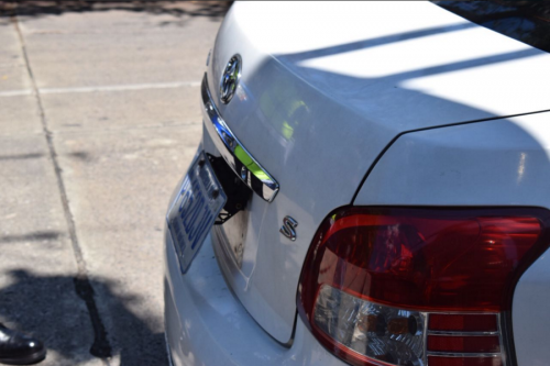 Los dispositivos son ideales para subir la placa y ocultar la información de las autoridades. (Foto: Muniguate) 