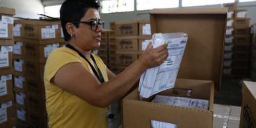 Las boletas del censo están resguardadas. (Foto: Diario de Centroamérica) 