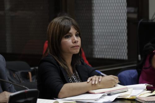 Graciela Cardona Herrera es abogada del Instituto de la Defensa Pública Penal y fue designada para el caso La Línea, en el cual representará a Roxana Baldetti. (Foto: Alejandro Balán/Soy502)