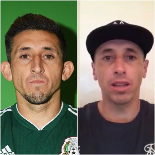 El antes y después del futbolista mexicano Héctor Herrera. (Foto: Twitter) 