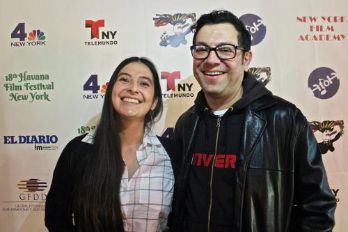 Los cineastas guateamaltecos Izabel Acebedo y Mario Rosales-Solano residen en Nueva York. (Foto: Eddie Deleon)