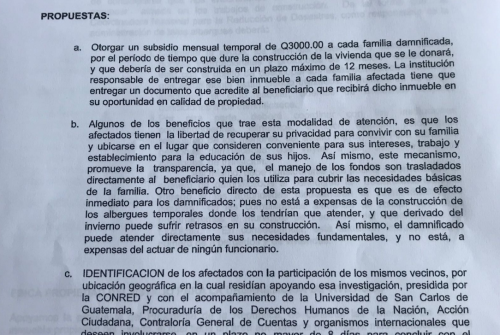 Esta es parte de la propuesta del alcalde de Escuintla. 