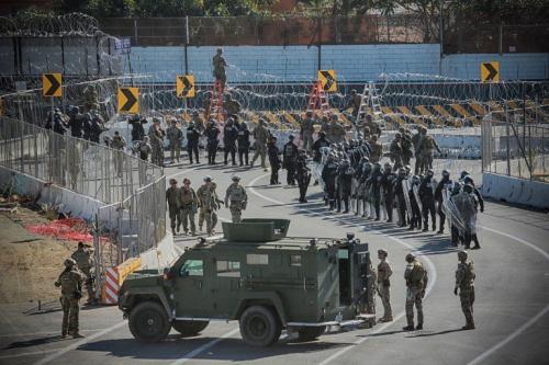 La frontera está fuertemente resguardada. (Foto: AFP)