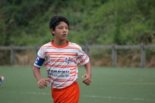 Con 12 años Oscar Castellanos era el capitán de su equipo. (Foto: Menedy FC)