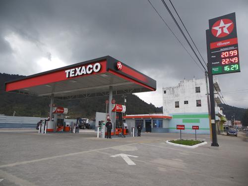 La estación ubicada en San Juan, San Juan Ostuncalco, Quetzaltenango ofrece el aditivo Techron, como en todas las estaciones. (Foto: cortesía Texaco)