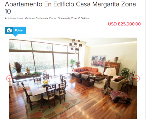 Un apartamento en Casa Margarita puede costar 825 mil dólares (Foto: inmobilia.com)