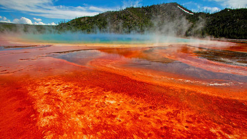 El volcán del Parque Nacional de Yellowstone ha sido definido como una bomba de tiempo. (Foto Yellowstone)