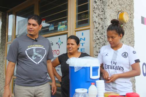 La familia hondureña se ha esmerado para tratar de salir adelante mientras se arregla su estatus en Tapachula. (Foto: Fredy Hernández/Soy502)