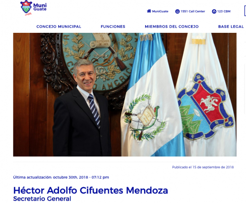 El MP confirmó la captura de Adolfo Cifuentes. (Foto: captura pantalla) 