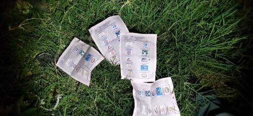 Las supuestas papeletas fueron localizadas en el municipio de San Pedro Ayampuc. (Foto: Redes sociales)