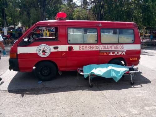 Alfredo Lorenzo López falleció en el interior de la cárcel para hombre de Jalapa. (Foto: Relaciones Pública Bomberos Voluntarios)