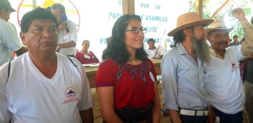 Ochoa fue proclamado este jueves como candidato a diputado. (Foto: MLP Génova, Quetzaltenango/Facebook)