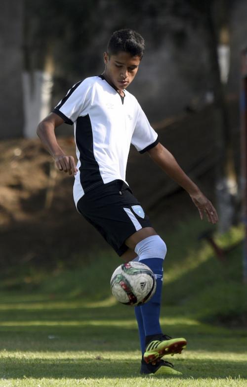 Marcelo Andrés Saraiva pretende sumar su talento a la Selección Sub-17 de Guatemala. (Foto: Wilder López/Soy502)