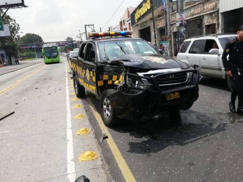 El accidente provoca tráfico en el área. (Foto: CRG) 