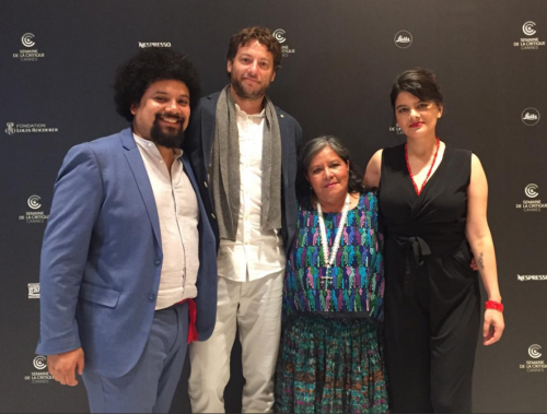 Equipo de "Nuestras Madres en Cannes". (Foto: Julio serrano)