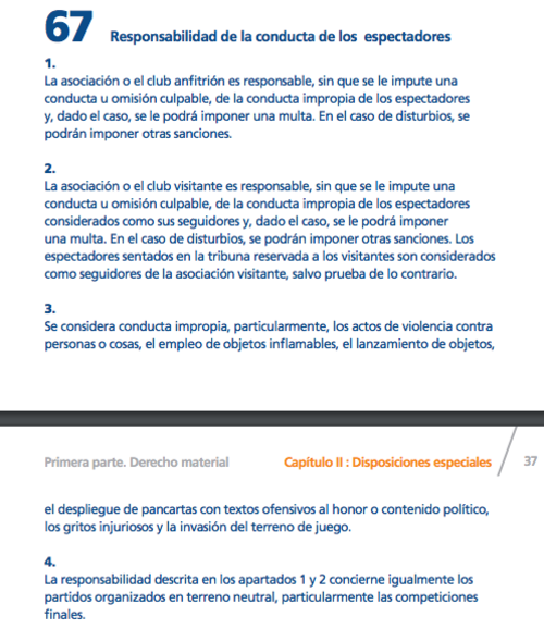 Según el Código Disciplinario de FIFA cada Asociación es responsable de la actitud de los aficionados. (Foto: Captura)