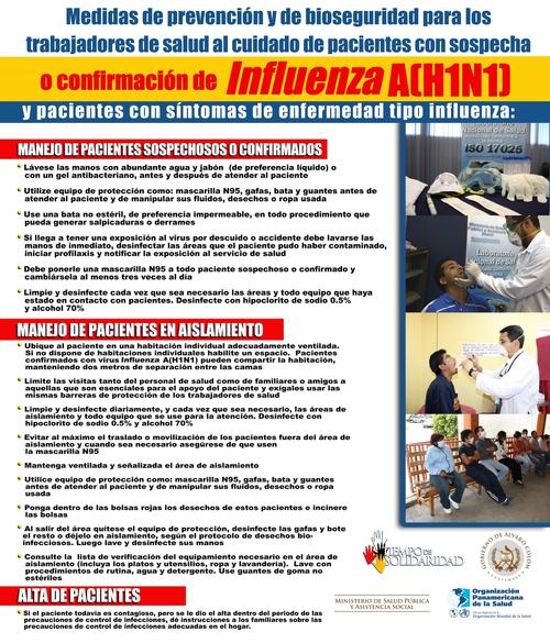 La OMS mantenía una campaña informativa para los guatemaltecos sobre esta enfermedad. 