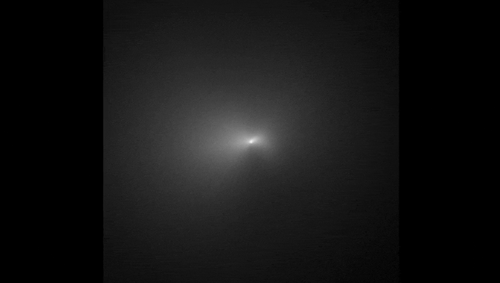 Así es la imagen del Neowise capturada por el telescopio Hubble. (Foto: NASA)