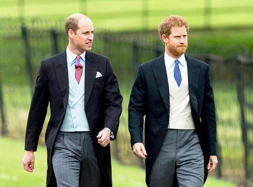 Desde hace más de un año, que existe tensión entre los hermanos. Incluso el príncipe William le recomendó a Harry no casarse con Meghan. (Foto: Quien).