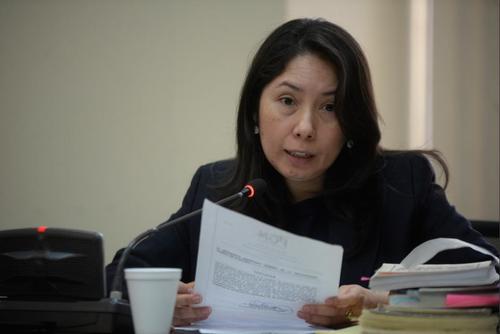 La jueza a cargo de uno de los casos en contra de Acisclo Valladares Urruela. (Foto: archivo/Soy502)