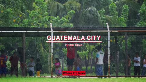 El video narra la historia del diseñador guatemalteco y cómo trabajó para el Arsenal. (Foto:; captura de patnsalla) 