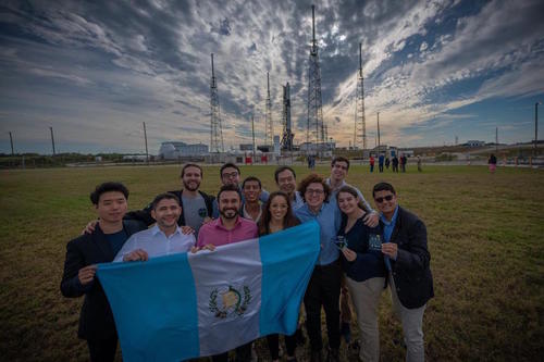 El satélite Quetzal 1 fue creado por un grupo de científicos guatemaltecos. (Foto: Iván Castro)