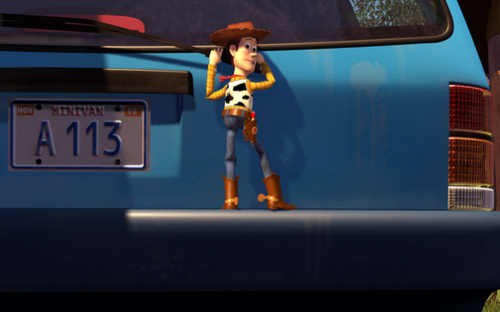 La placa del carro de la madre de Andy tiene un significado emotivo para el equipo de pixar. (Foto: Toy Story)