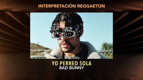 Bad Bunny fuee reconocido como Artista Favorito Masculino Latino y Álbum Favorito – Latino por su disco YHLQMDLG