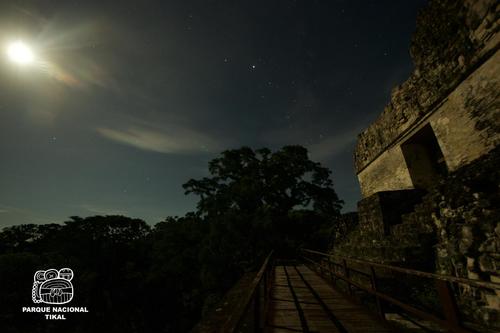La luna llena de cosecha es parte del Equinoccio de Otoño. (Foto: Ricardo Obando/Parque Nacional Tikal)