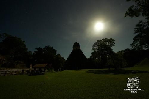 Obando logró captar el momento. (Foto: Ricardo Obando/Parque Nacional Tikal)