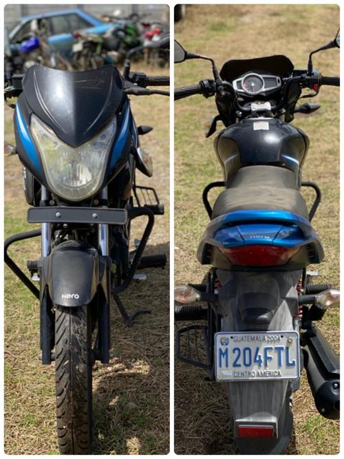 Vista de la motocicleta Hero Ignitor 125 modelo 2018. (Foto: MP) 