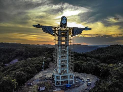 El Cristo se convertirá en un nuevo destino para los turistas de la fe. (Foto: AFP)