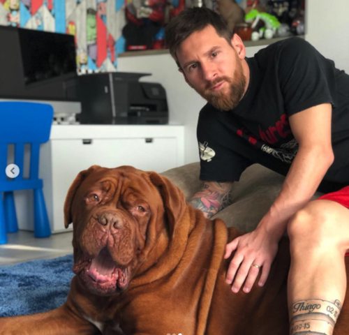 Hulk y Messi pasan tiempos divertidos en casa. 