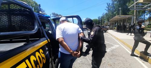 Eduardo Avirán Villatoro Sales fue detenido con fines de extradición. (Foto: PNC)
