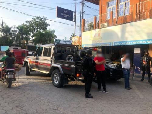 Daniel Valdez fue capturado en Los Amates, Izabal (Foto: Policía Nacional Civil)